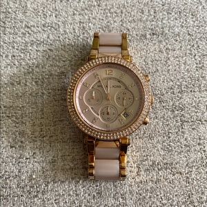 Rose Gold Michael Kors Watch